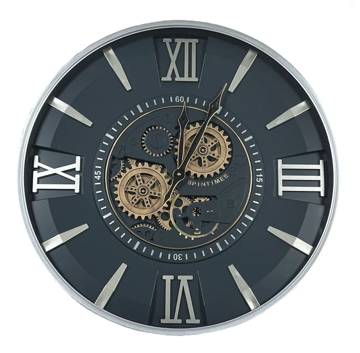 Imperium – Industrial Gear Wall Clock (59cm)