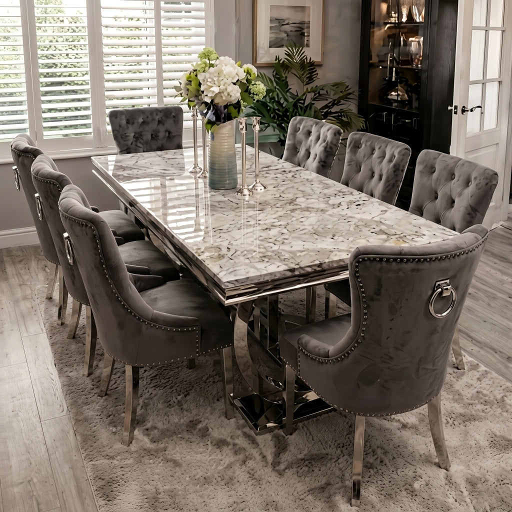 Chelsea Grey Dining Table Set