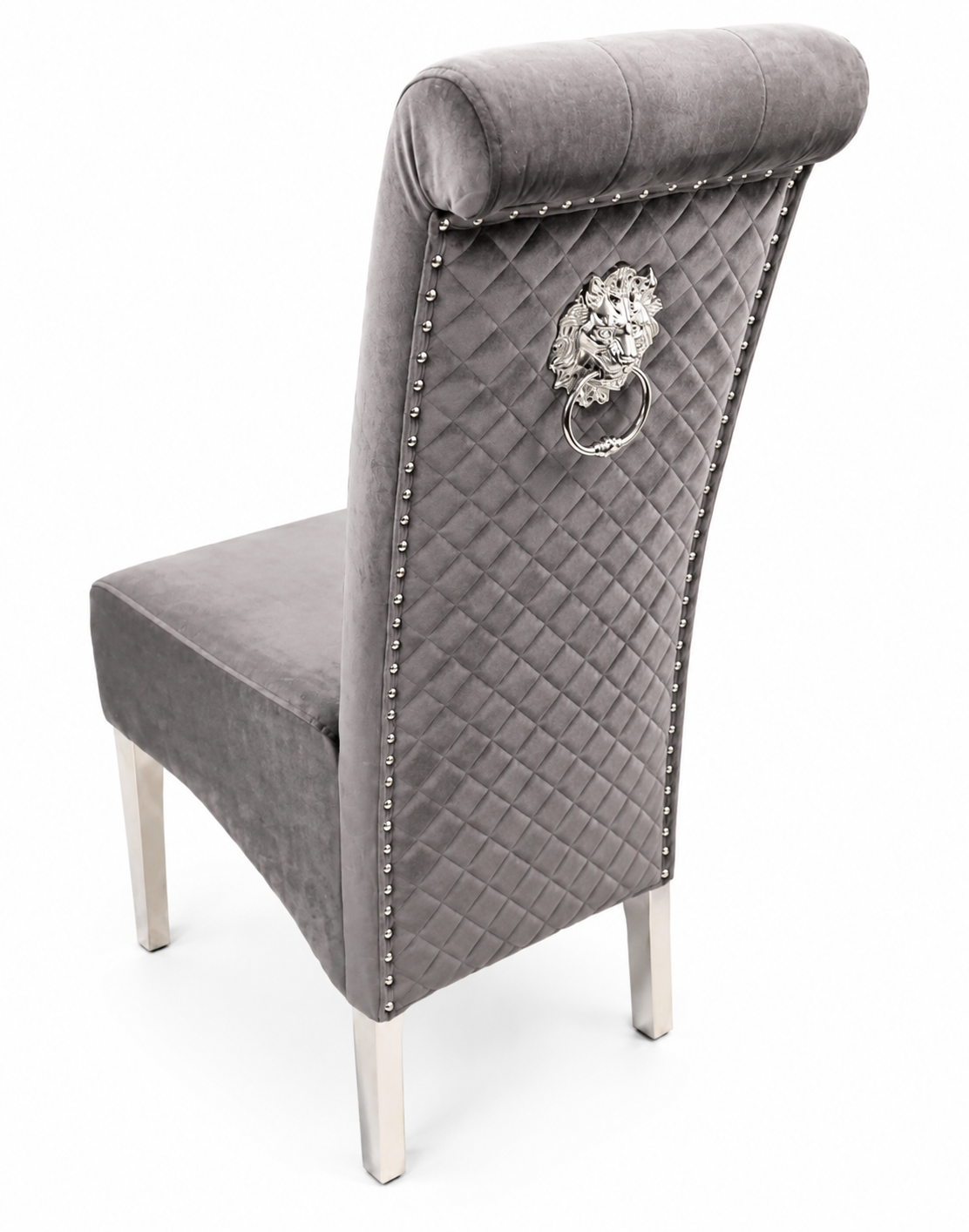 1.5 Grey Table 6 Tall Chairs
