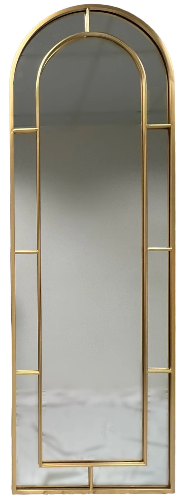 Gold Arched Full Length Mirror