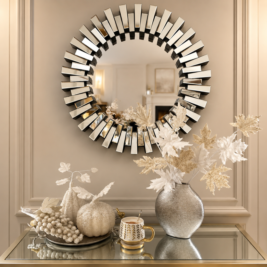 Gatsby Round Mirror