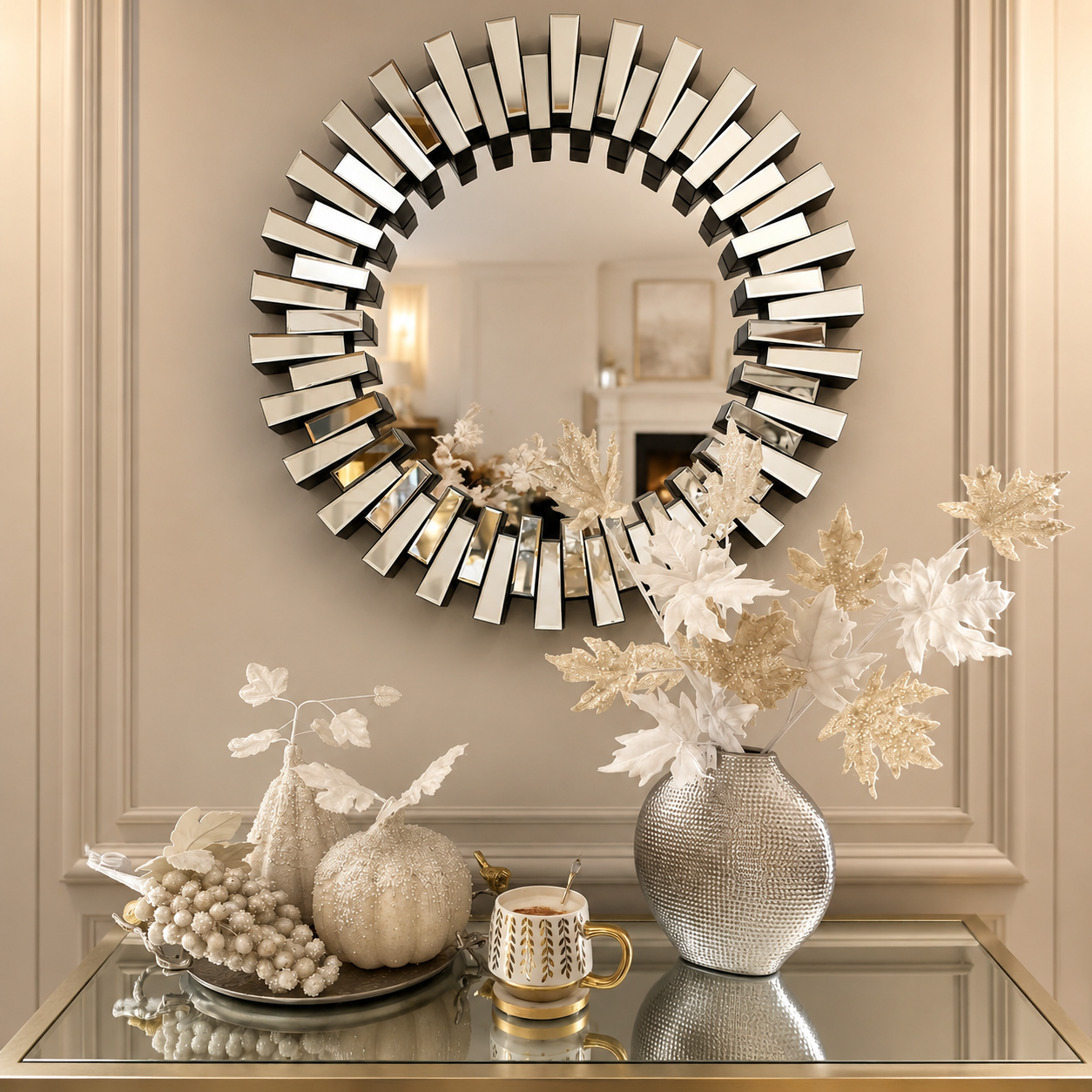 Gatsby Round Mirror