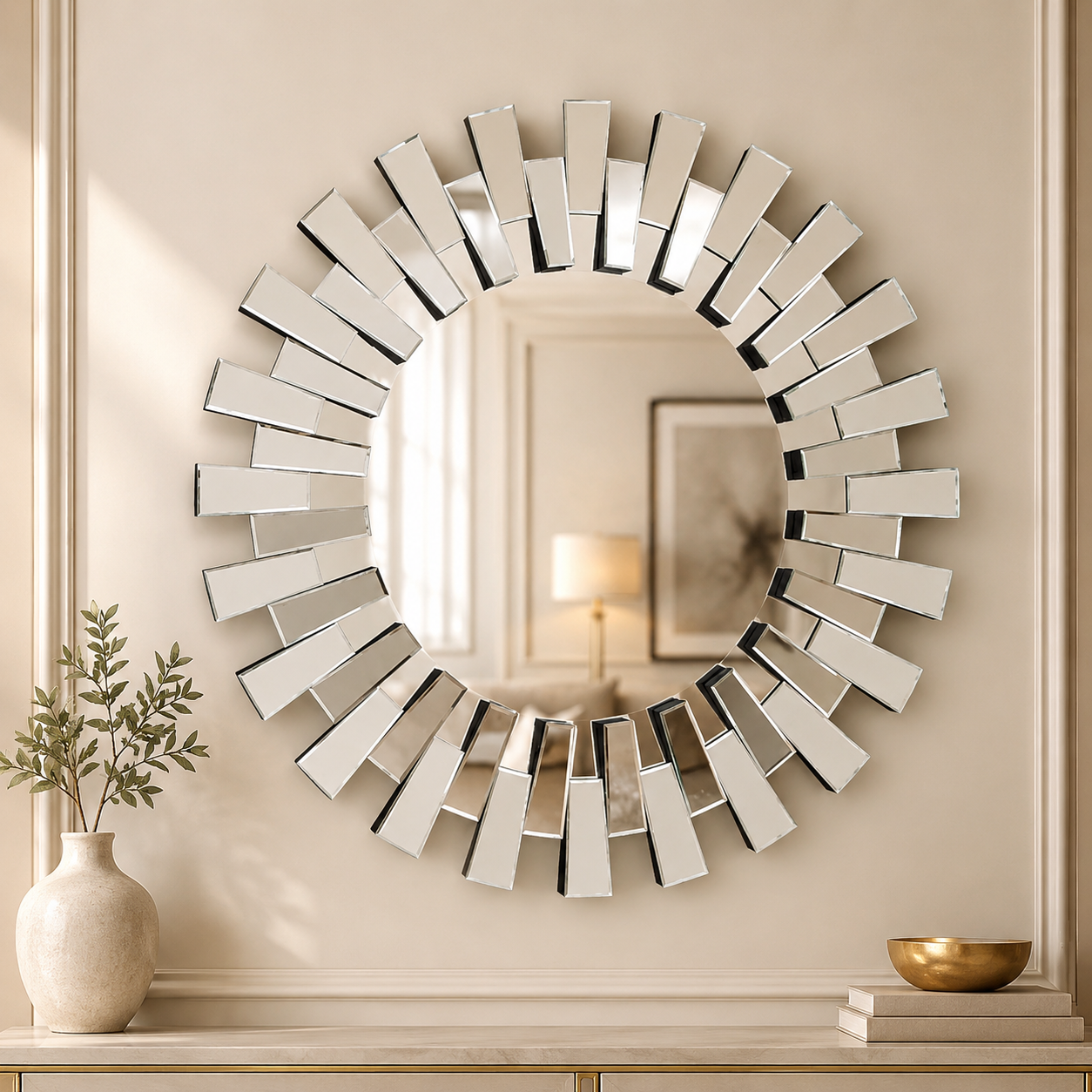Gatsby Round Mirror