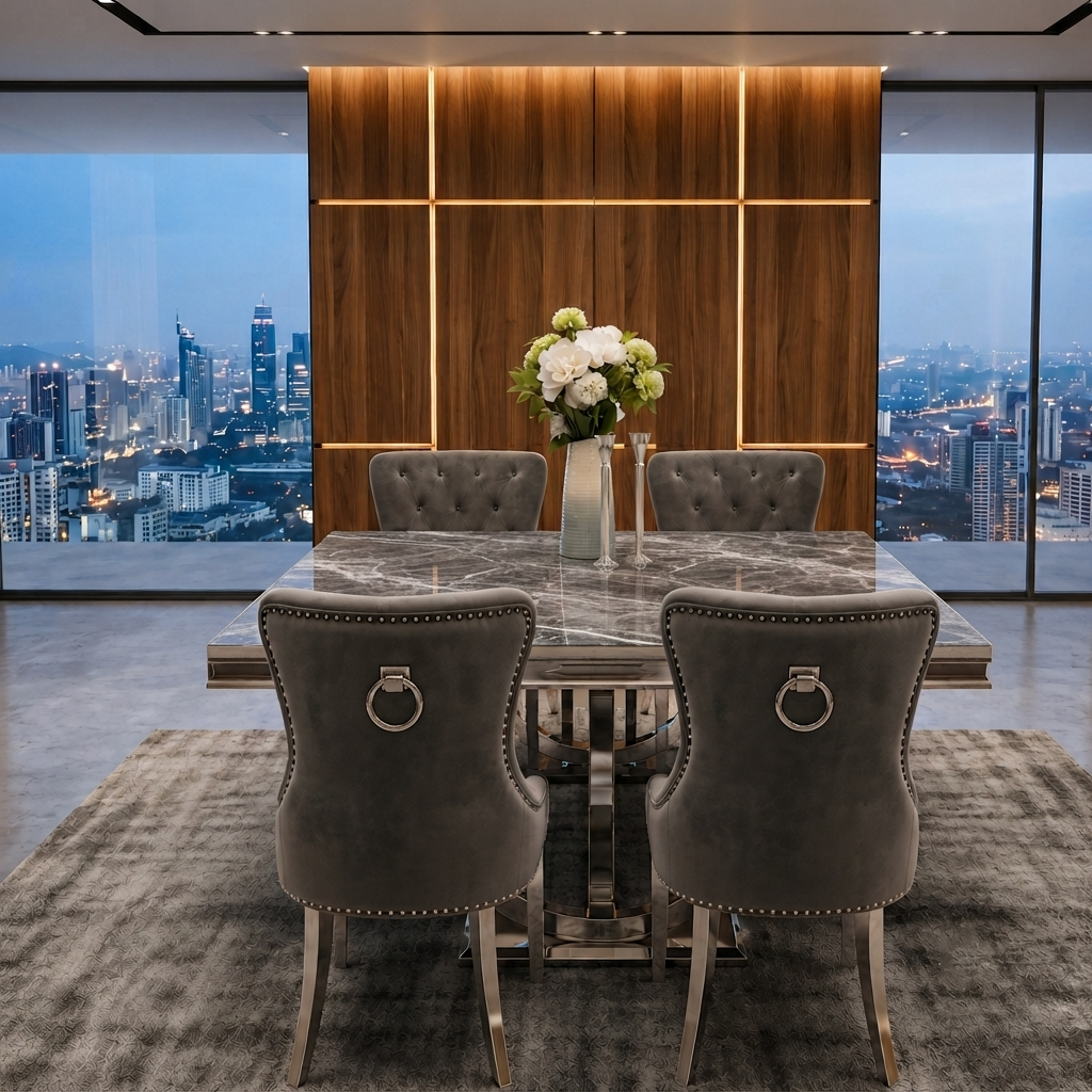 London Dining Grey Table