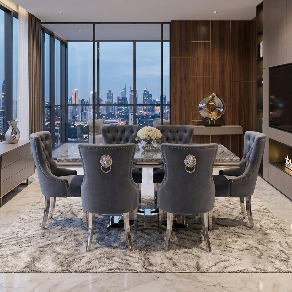 London Dining Grey Table