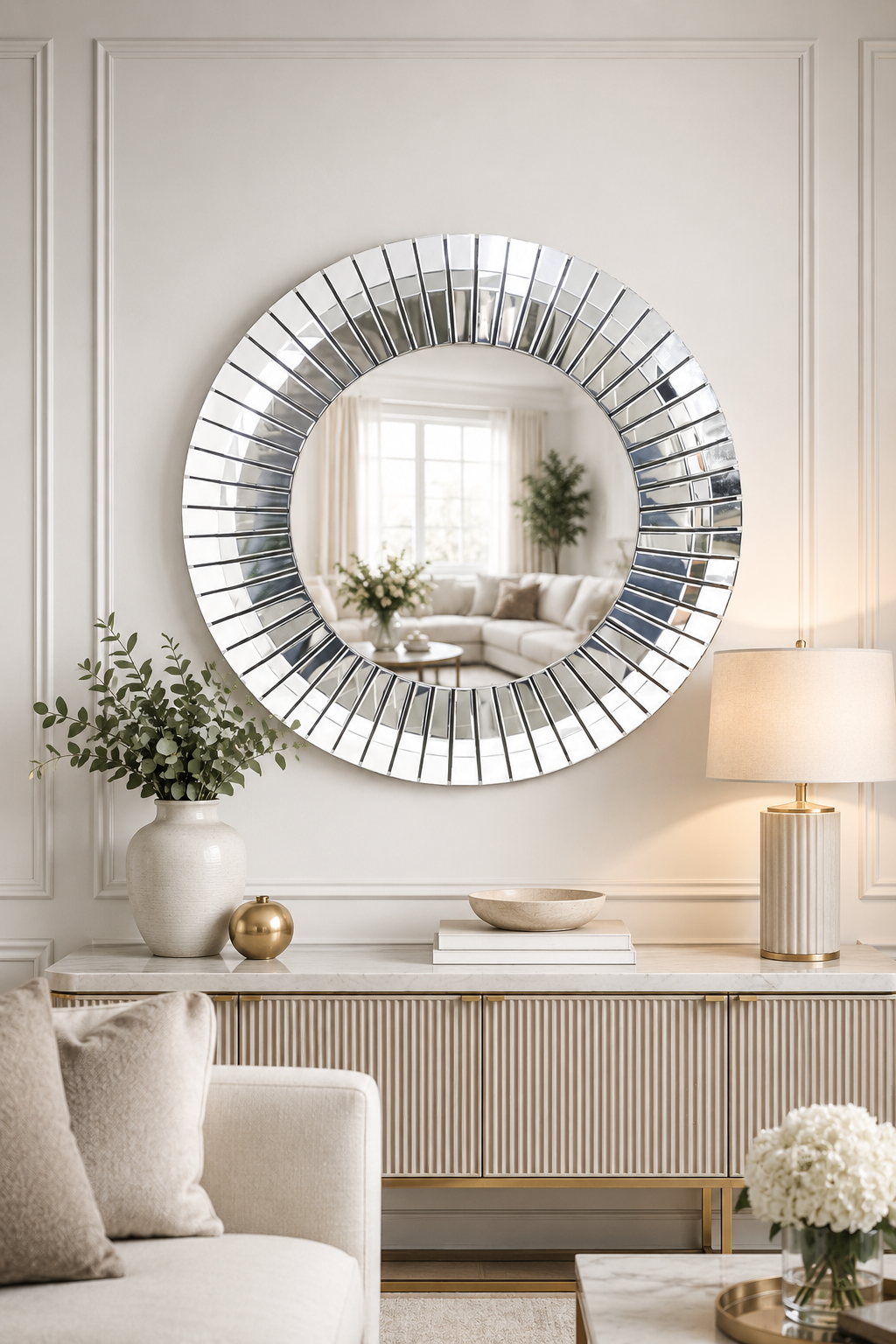 Halo Round Mirror